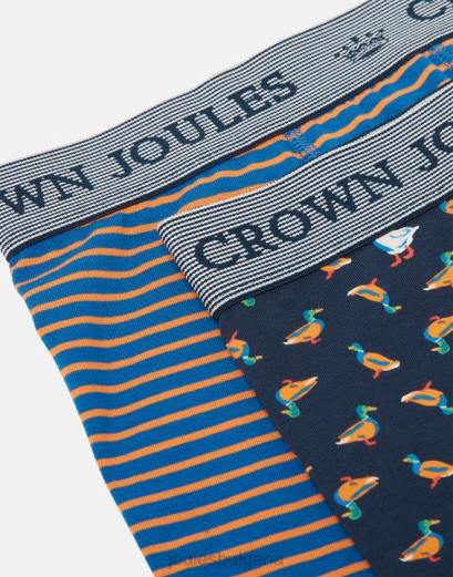 аксесоари P42D170 флотска патица гъска мъже Joules crown памучни боксерки 2 бр