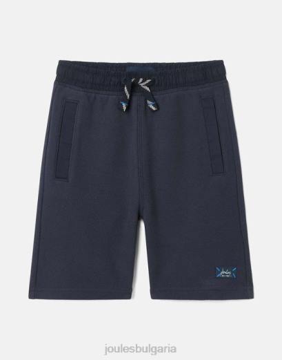 облекло P42D373 френски флот момчета Joules Jed Jersey Jog Short 2-12 години