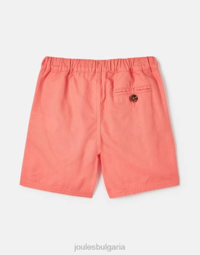 облекло P42D384 мек корал момчета Joules шорти jake 2-12г