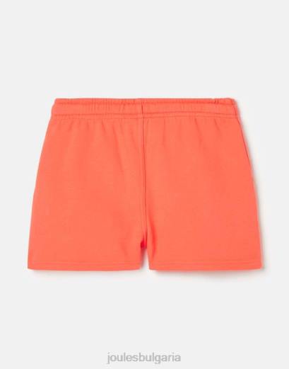 облекло P42D277 корал момичета Joules къси панталони Reilley Jersey 2-12 години